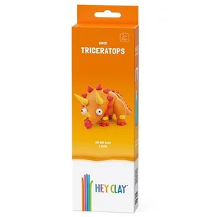 Masa plastyczna HEY CLAY Dinozaury Triceratops HC30071CEE3 - Masy plastyczne - miniaturka - grafika 1