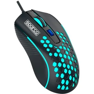 SPARCO Hive SPMOUSE czarna - Myszki - miniaturka - grafika 1