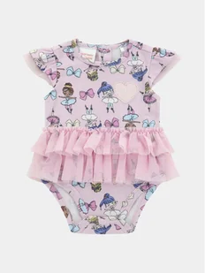 Guess Body S4RG11 KA6W4 Różowy Regular Fit - Body dla niemowląt - miniaturka - grafika 1