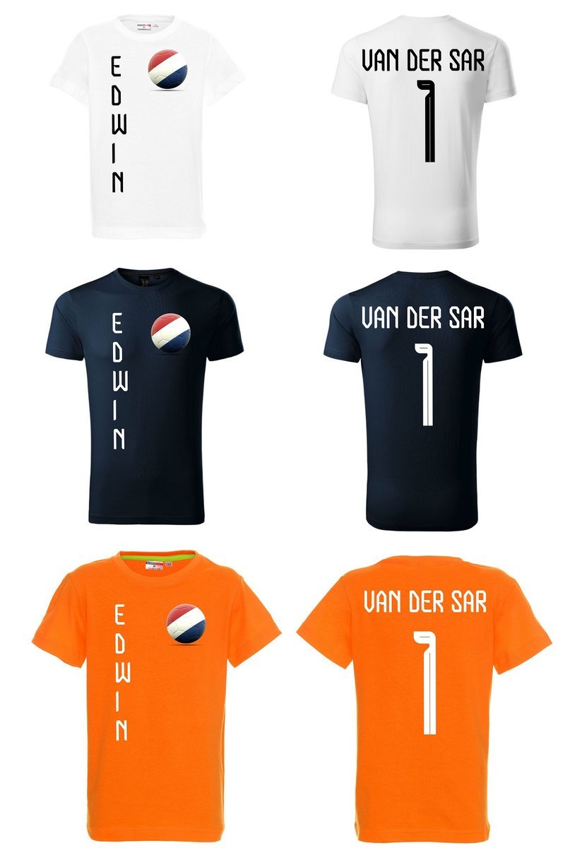 Koszulka HOLANDIA EDWIN VAN DER SAR 1