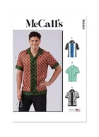 Koszule męskie - MCCALLS M8459BB koszula męska BB (44-46-48-50-52) - miniaturka - grafika 1