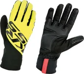 Rękawiczki rowerowe - Kross, Rękawiczki kolarskie, Controvento, żółty, rozmiar XXL - miniaturka - grafika 1