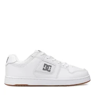 Sneakersy męskie - Sneakersy DC MANTECA 4 ADYS100765-HBW Biały - miniaturka - grafika 1