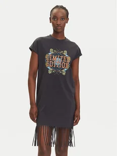 Noisy May Tunika Fever 27033853 Szary Relaxed Fit - Bluzki damskie - miniaturka - grafika 1