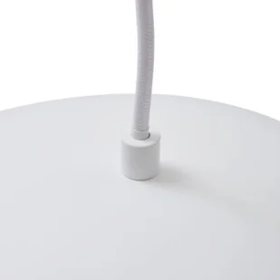 Lampa wisząca LED Lucande Lythara, biała, Ø 50 cm, aluminium - Lampy sufitowe - miniaturka - grafika 4