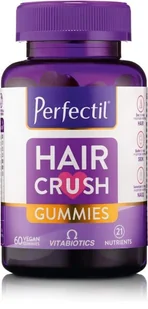 VITABIOTICS PERFECTIL HAIR CRUSH GUMMIES FORMUŁA NA WŁOSY 60 ŻELEK - Włosy, skóra, paznokcie - miniaturka - grafika 1
