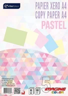 Artykuły biurowe - INTERDRUK  Papier ksero A4, 100 stron, 5 kolorów Pastel x 20 kartek - miniaturka - grafika 1