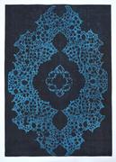 Dywany - Carpet Decor Dywan łatwoczyszczący Ornament Blue - miniaturka - grafika 1