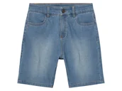 Spodnie i spodenki dla chłopców - pepperts!® Spodenki jeansowe chłopięce z bawełną (Niebieski, 134-140) - miniaturka - grafika 1