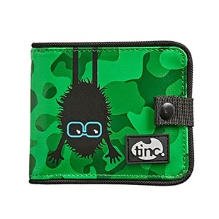 Tinc Outdoor Triple Sport Portfel dla dzieci z kartami i kieszenią na zamek na monety, zielony kolor 20 cali - Portfele - miniaturka - grafika 1