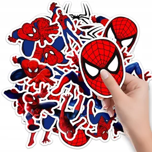 NAKLEJKI NA ZESZYT NALEPKA Z POSTACIAMI SPIDER MAN VENOM WZORY 10SZT - Szkolne artykuły papiernicze - miniaturka - grafika 1