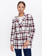 Marynarki i żakiety damskie - Tommy Hilfiger Marynarka WW0WW40052 Kolorowy Regular Fit - miniaturka - grafika 1