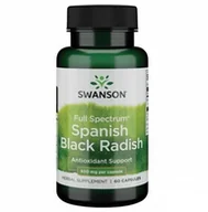 Suplementy diety - Full Spectrum Spanish Black Radish 500 mg (60 kaps.) - miniaturka - grafika 1