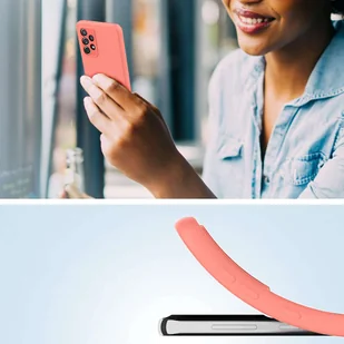 Etui ochronne do telefonu Alogy Thin Soft Case do Samsung Galaxy A53 / A53 5G Różowe + Szkło - Etui i futerały do telefonów - miniaturka - grafika 6
