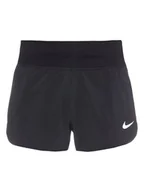 Spodnie sportowe damskie - Nike Szorty funkcyjne w kolorze czarnym - miniaturka - grafika 1