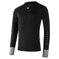Koszulki sportowe męskie - Koszulka dziecięca AYCANE Blade Hybrid Base Layer Long Sleeve Youth Black M - miniaturka - grafika 1
