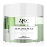 Maski do włosów - Apis NATURAL COSMETICS Maska wzmacniająca przeciw wypadaniu włosów, 200 ml - miniaturka - grafika 1