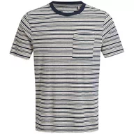 Koszulki sportowe męskie - Koszulka męska Craghoppers Mollugo Short Sleeved T-Shirt Rozmiar: XL / Kolor: biały/niebieski - miniaturka - grafika 1