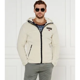 Napapijri Polarowa kurtka T-Tynik Regular Fit - Kurtki męskie - miniaturka - grafika 1