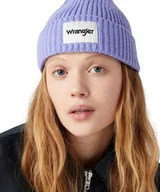 Czapki damskie - Czapka Wrangler RIB BEANIE 112344029 W0L2UHE13 Sweet Lavender ONE SIZE - miniaturka - grafika 1