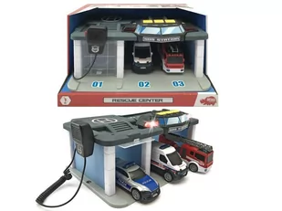 Dickie Toys SOS Centrum pomocy - Tory, garaże, parkingi - miniaturka - grafika 1
