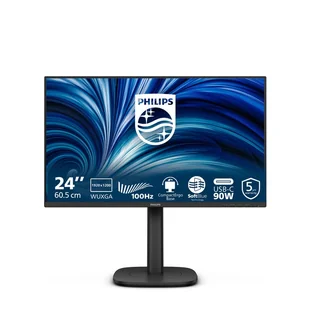 Philips 3000 series 24B2U3301D/00 24.1" 1920 x 1200 px WUXGA LCD Czarny - Monitory - miniaturka - grafika 1