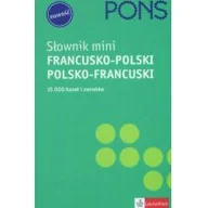 Słowniki języków obcych - Pons Pons Słownik mini francusko - polski, polsko - francuski - LektorKlett - miniaturka - grafika 1