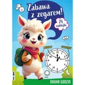 Książki edukacyjne - Zabawa z zegarem - miniaturka - grafika 1