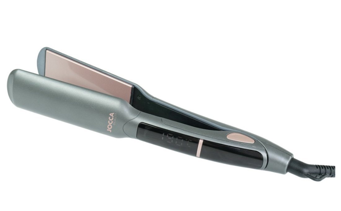 Jocca Profesjonalna prostownica do włosów z ceramicznymi płytkami 2758 srebrny/różowy kolor