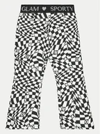 Legginsy - Original Marines Legginsy DEA3624F Czarny Flare Fit - miniaturka - grafika 1