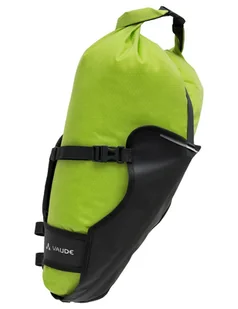 Vaude Trailsaddle Torebka podsiodłowa 12l, black/green 2021 Torebki na sztycę 127000220 - Sakwy rowerowe - miniaturka - grafika 1
