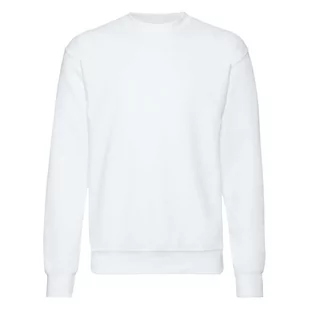 Bluza męska Set-In Sweat Fruit of the Loom - Biały XL - Bluzy męskie - miniaturka - grafika 1