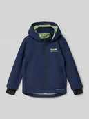 Kurtki i płaszcze dla chłopców - kurtka softshell o kroju regular fit z kapturem - miniaturka - grafika 1
