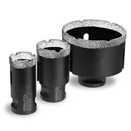 Wiertła - Dedra Zestaw Koronek Diamentowych Vacuum Brazed 28,35,68Mm 3 Szt. DED1592SZ05 5902628158987 - miniaturka - grafika 1