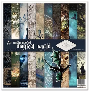 Zestaw do scrapbookingu SLS-023 "An undiscovered magical world" - Scrapbooking - miniaturka - grafika 1