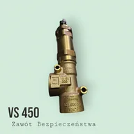 Akcesoria do myjek - Zawór bezpieczeństwa PA VS450 200bar 450l/min - miniaturka - grafika 1