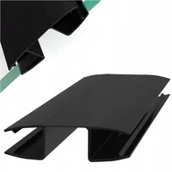 Uszczelki - 200 cm USZCZELKA ŁĄCZĄCA SZYBY DO KABINY PRYSZNICOWEJ PARAWANU PRYSZNICOWEGO - MIĘDZYSZYBOWA 6 7 8 mm - 200CM - miniaturka - grafika 1