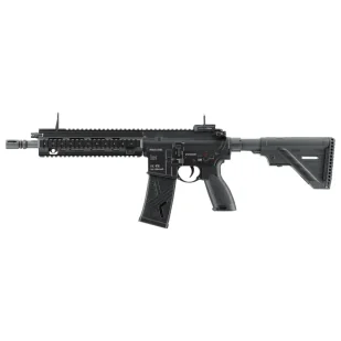 Replika karabinek ASG H&K Heckler&Koch HK416 A5 6 mm czarna, full auto, elektryczna - Amunicja i osprzęt ASG - miniaturka - grafika 1