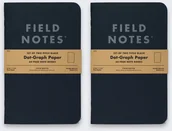 Zeszyty szkolne - Notes Field Notes Pirch Black Large Kropki 2 P - miniaturka - grafika 1