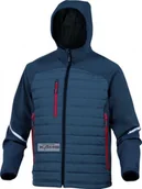 Odzież robocza - Delta Plus Bluza z kapturem pikowana z tkaniny Softshell i poliestru kolor szary rozmiar L CORP MOTIOGRGT MOTIOGRGT - miniaturka - grafika 1