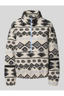 Bluza z kołnierzem o kroju regular fit z imitacji futerka model JANNE - Only - Bluzy damskie - miniaturka - grafika 1