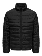 Kurtki męskie - ONLY & SONS ONSBRON Quilt Jacket OTW VD męska kurtka pikowana, czarna, S, czarny, S - miniaturka - grafika 1