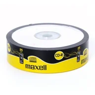 Nośniki danych - Maxell płyta CD-R 700MB 52x Szpula 25 624035.40 - miniaturka - grafika 1