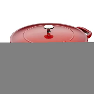 Staub 40511  475  0 naczynie do pieczenia z chistera, żeliwo, wiśniowy, 24 cm 40511-475-0 - Brytfanny - miniaturka - grafika 1