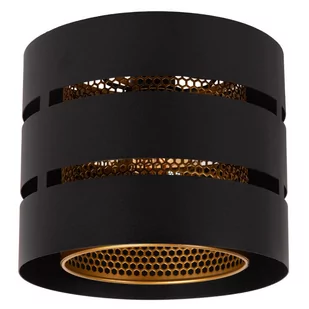 Metalowa lampa sufitowa Rosas 21133/01/30 Lucide ażurowa złota czarna - Lampy sufitowe - miniaturka - grafika 1