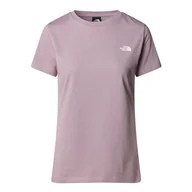 Koszulki i topy damskie - Koszulka The North Face Simple Dome 0A87NH3OX1 - fioletowa - miniaturka - grafika 1