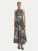 Sukienki - Rinascimento Sukienka koktajlowa CFC0127532003 Czarny Regular Fit - miniaturka - grafika 1