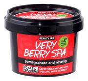 Peelingi i scruby do twarzy - Beauty Jar Beauty Jar VERY BERRY SPA Delikatny peeling do twarzy i ust z witaminą c z ekstraktem z granatu i dzikiej róży 120g - miniaturka - grafika 1