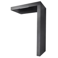 Daszki nad drzwi - Gutta Zadaszenie BS + 160 antracyt ściana prawa - miniaturka - grafika 1