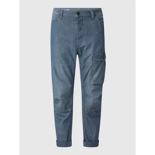 Spodnie męskie - Jeansy o kroju 3D relaxed tapered fit z bawełny model Bearing Cargo - G-Star Raw - grafika 1